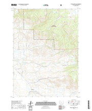 USGS US Topo 7.5-minute map for Pocket Creek Lake WY 2021