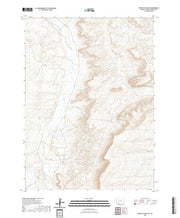 USGS US Topo 7.5-minute map for Point of Rocks SW WY 2021