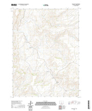 USGS US Topo 7.5-minute map for Pole Gulch WY 2021