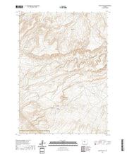 USGS US Topo 7.5-minute map for Potato Butte WY 2021