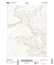 USGS US Topo 7.5-minute map for Powder Mountain NE WY 2021