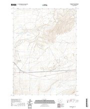 USGS US Topo 7.5-minute map for Powder River WY 2021