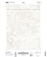 USGS US Topo 7.5-minute map for Prairie Center WY 2021