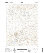 USGS US Topo 7.5-minute map for Pratts Soda Lakes WY 2021