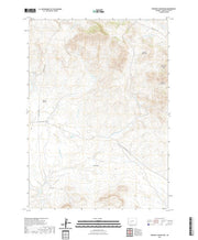 USGS US Topo 7.5-minute map for Prospect Mountains WY 2021