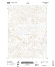 USGS US Topo 7.5-minute map for Rabbit Mountains WY 2021