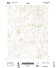 USGS US Topo 7.5-minute map for Ragged Top Mountain WY 2021