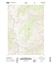 USGS US Topo 7.5-minute map for Ranger Peak WY 2021