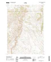 USGS US Topo 7.5-minute map for Rawhide Buttes West WY 2021