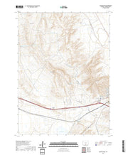 USGS US Topo 7.5-minute map for Rawlins Peak WY 2021