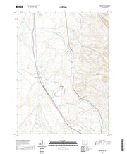 USGS US Topo 7.5-minute map for Red Buttes WY 2021