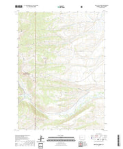 USGS US Topo 7.5-minute map for Red Castle Creek WY 2021