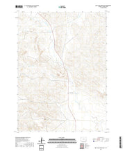 USGS US Topo 7.5-minute map for Red Cloud Creek East WY 2021