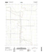 USGS US Topo 7.5-minute map for Red Lake SE WY 2021