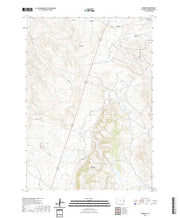 USGS US Topo 7.5-minute map for Redbird WY 2021