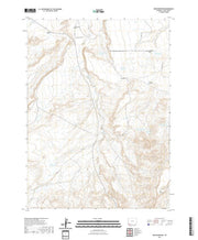 USGS US Topo 7.5-minute map for Reed Reservoir WY 2021