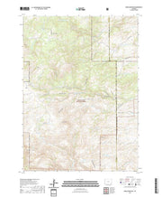 USGS US Topo 7.5-minute map for Reese Mountain WY 2021