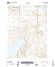 USGS US Topo 7.5-minute map for Register Cliff WY 2021