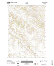 USGS US Topo 7.5-minute map for Reservoir Creek WY 2021