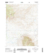 USGS US Topo 7.5-minute map for Rex Lake WY 2021