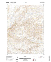 US Topo 7.5-minute map for Richeau Hills WY