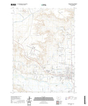 USGS US Topo 7.5-minute map for Riverton West WY 2021