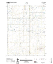 USGS US Topo 7.5-minute map for Robb Draw WYNE 2021