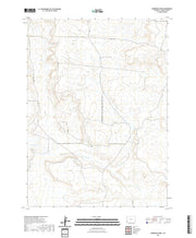 USGS US Topo 7.5-minute map for Roberson Creek WY 2021