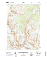 USGS US Topo 7.5-minute map for Roberts Mountain WY 2021