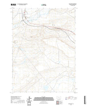 USGS US Topo 7.5-minute map for Rock River WY 2021