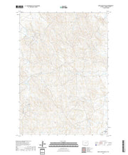 USGS US Topo 7.5-minute map for Rocky Butte Gulch WY 2021