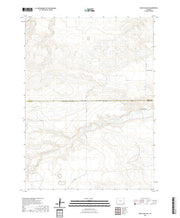 USGS US Topo 7.5-minute map for Rocky Hollow WY 2021