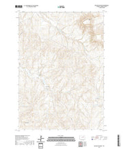 USGS US Topo 7.5-minute map for Rolling Pin Ranch WY 2021