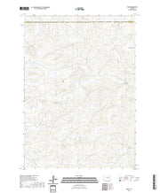 USGS US Topo 7.5-minute map for Ross WY 2021