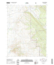 USGS US Topo 7.5-minute map for Ryan Park WY 2021