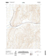 USGS US Topo 7.5-minute map for Sage WY 2021