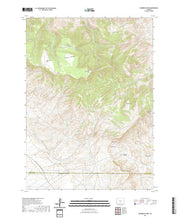 USGS US Topo 7.5-minute map for Sagebrush Park WY 2021