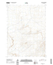 USGS US Topo 7.5-minute map for Salazar Butte WY 2021