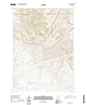 USGS US Topo 7.5-minute map for Salt Canyon WY 2021