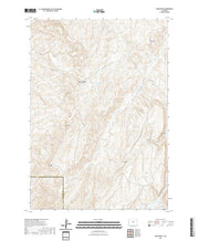 USGS US Topo 7.5-minute map for Sand Point WY 2021