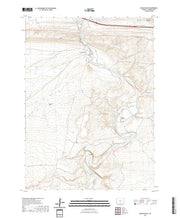 USGS US Topo 7.5-minute map for Savage Ranch WY 2021