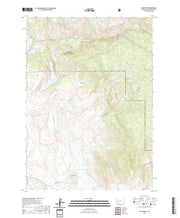 USGS US Topo 7.5-minute map for Scab Creek WY 2021