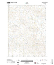 USGS US Topo 7.5-minute map for Scaper Reservoir WY 2021