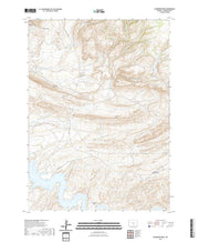 USGS US Topo 7.5-minute map for Schneider Ridge WY 2021