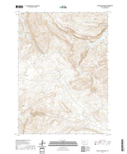 USGS US Topo 7.5-minute map for Schoettlin Mountain WY 2021