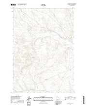 USGS US Topo 7.5-minute map for Schuster Flats WY 2021