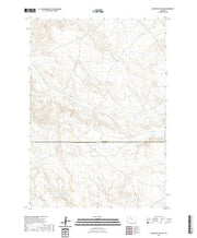 USGS US Topo 7.5-minute map for Schuster Flats NE WY 2021