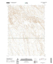 USGS US Topo 7.5-minute map for Schuster Flats NW WY 2021