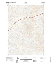 USGS US Topo 7.5-minute map for Scott Dam WY 2021