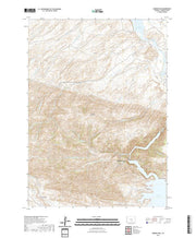 USGS US Topo 7.5-minute map for Seminoe Dam WY 2021